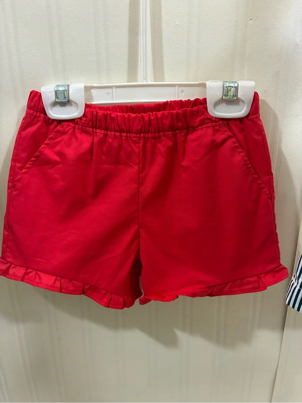 Carter's Red Shorts and Navy/White Striped Star Tank Set